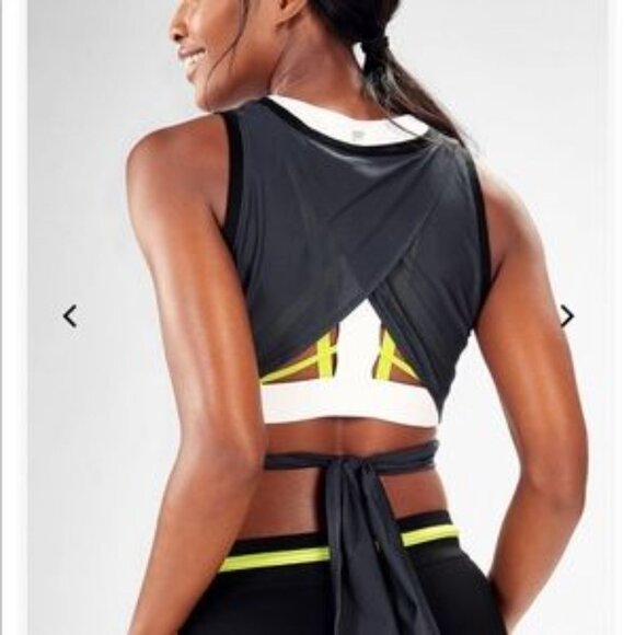 Fabletics Tie Up Mesh Tank - Picture 6 of 11